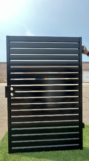 Santa Monica Steel Yard Gate | Model # 316-Taimco
