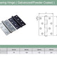 Self closing butterfly pivot aluminum screen door hinge | Model # HY01 ( Pack of 500 )-Taimco