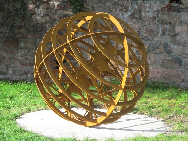 Sensation Connections Sculpture - Metal Art Decorative Peace - Model # MA1187-Taimco