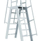 Ship Aluminum Ladders With Platform and Return 60 & 75 Standard Degrees - Model # SL1488-Taimco