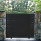 Simplistic & Modern Metal Back Yard Gate |Custom Fabrication Metal Yard Side Gate | Made in Canada – Model # 331-Taimco