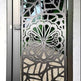 Simplistic Laser Cut Artistic Butterfly & Floral Design Iron Gate | Modern Fabrication Metal Garden Gate | Made in Canada – Model # 780-Taimco