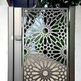 Simplistic Laser Cut Artistic Floral Design Metal Yard Gate |Modern Fabrication Metal Back Yard Gate | Made in Canada – Model # 755-Taimco