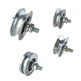 Sliding Gate Wheel with Bolts Groove Y,V,U,H | One and Two Bearings | Model # HC ( Pack of 25 )-Taimco