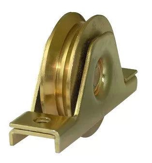 Sliding Gate Wheel with Internal Bracket Groove Y,V,U | One and Two Bearings | Model # HB ( Pack of 25 )-Taimco