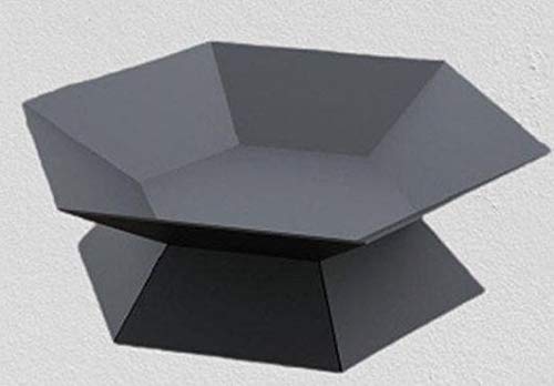 Solid Steel Hexagonal Shape Wood Fire Pit | Custom Fabricated Outdoor Fire Pit Bowl | Made in Canada – Model # WBFP636-Taimco