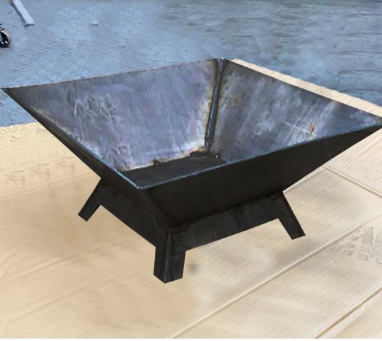 Solid Steel Wood burning Fire pit | Custom Fabricated Fire Pit | Made in Canada – Model # WBFP628-Taimco