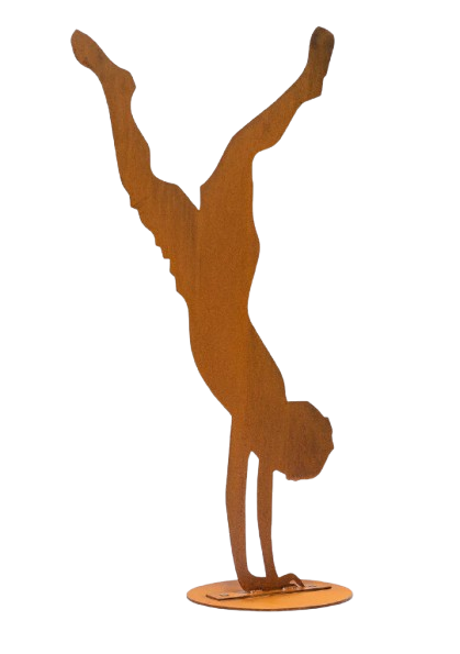 Somersault Sculpture - Outdoor and Indoor Sculpture - Metal Art Decorative Peace | Metal Art Accent - Model # MA1160