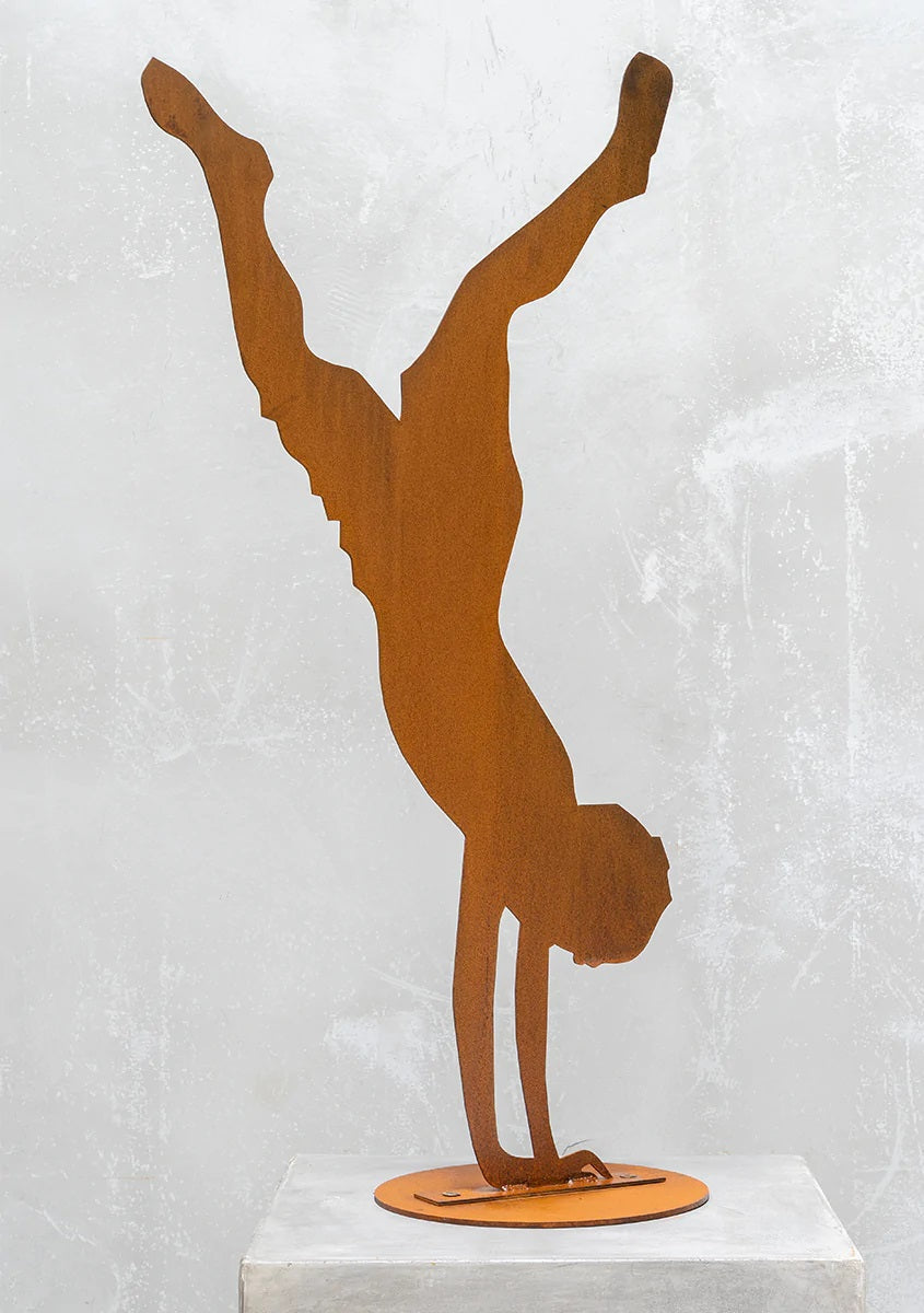 Somersault Sculpture - Outdoor and Indoor Sculpture - Metal Art Decorative Peace | Metal Art Accent - Model # MA1160-Taimco