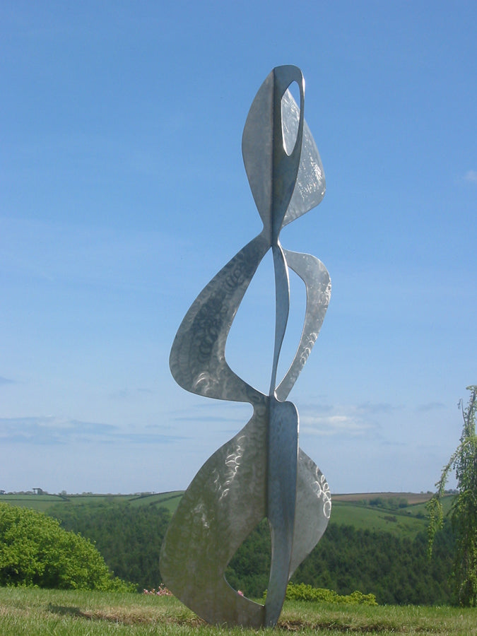 Spatial abstract sculpture - Metal Art Decorative Peace | Metal Art Accent - Model # MA1177-Taimco