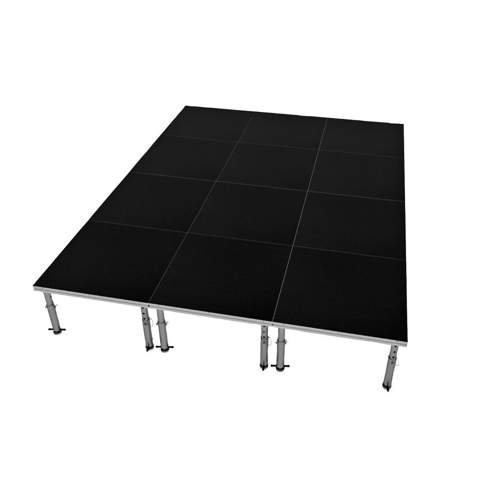 Stage Platform 12X16 Feet Portable and Height Adjustable with Ladder Model STA34812X16-Taimco