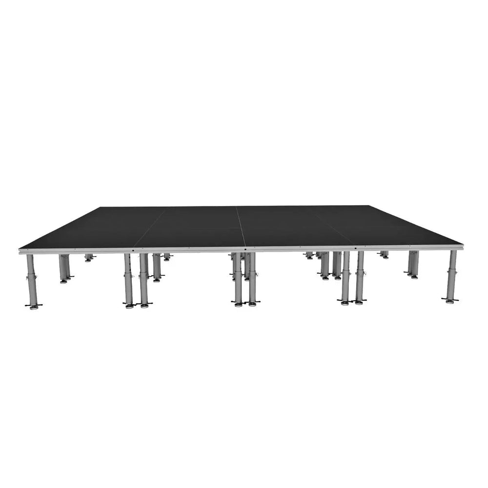 Stage Platform 12X16 Feet Portable and Height Adjustable with Ladder Model STA34812X16-Taimco