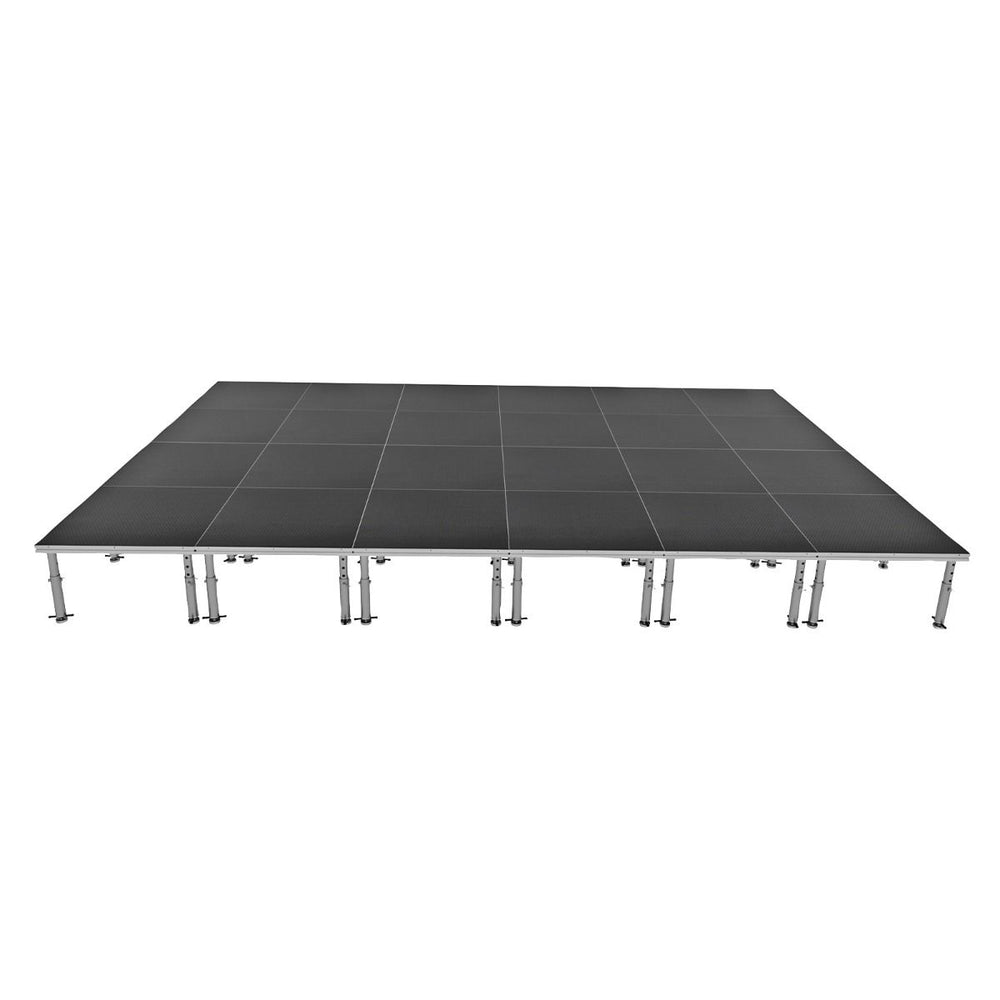 Stage Platform 16X24 Feet Portable and Height Adjustable Model STA33816X24-Taimco
