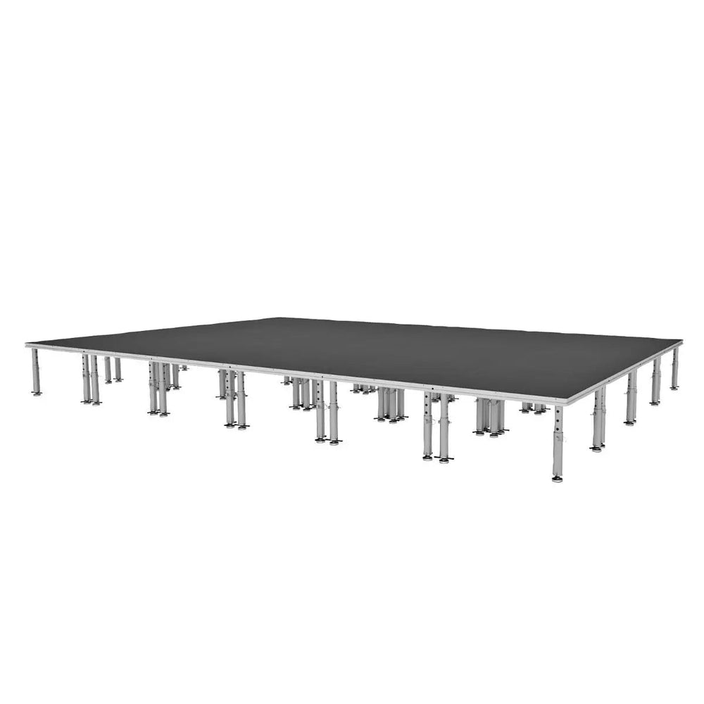 Stage Platform 16X24 Feet Portable and Height Adjustable Model STA33816X24-Taimco