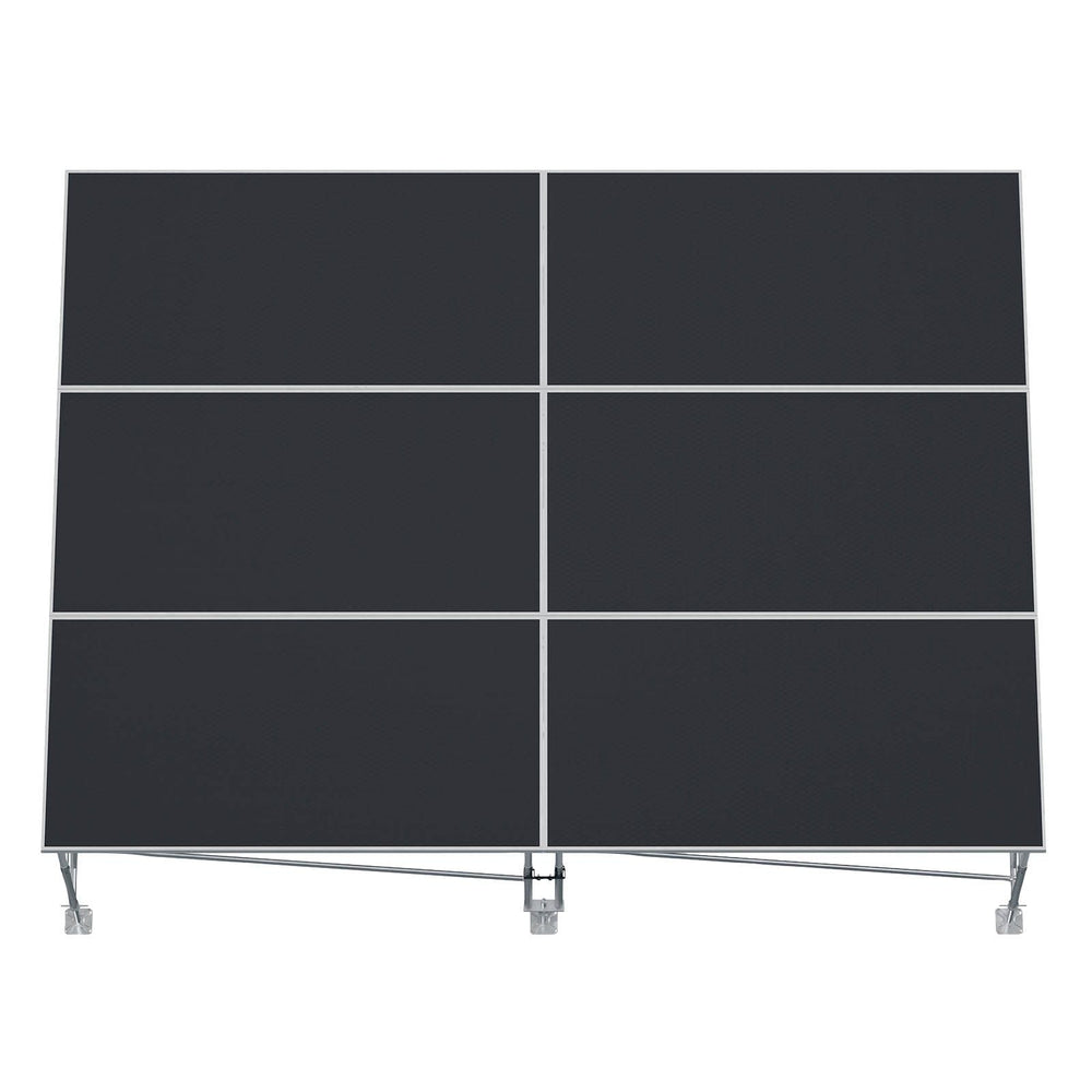 Stage Platform Z Base Frame 12X16 Feet Portable and Height Adjustable Model STA358Z12X16-Taimco