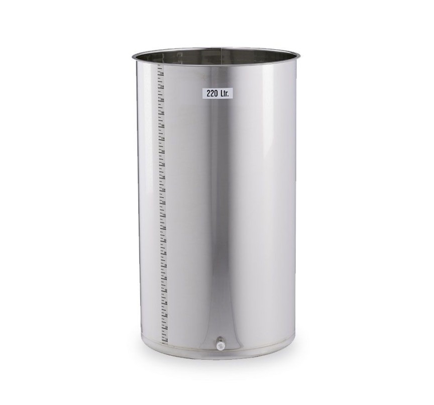 Stainless Steel Variable Capacity Top Open Cylinder Style Model SST4459-Taimco