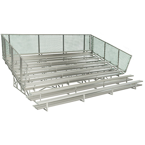 Standard 8 Row Bleachers System - Model BLEC8-Taimco
