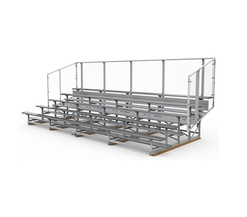 Standard & Preferred Transportable Aluminum Bleachers System - Model BLECTA510-Taimco