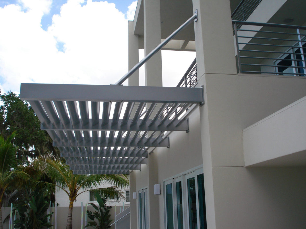 Steel Window Awnings - Custom Sizes and Shapes - Made in Canada - Model # WA887-Taimco