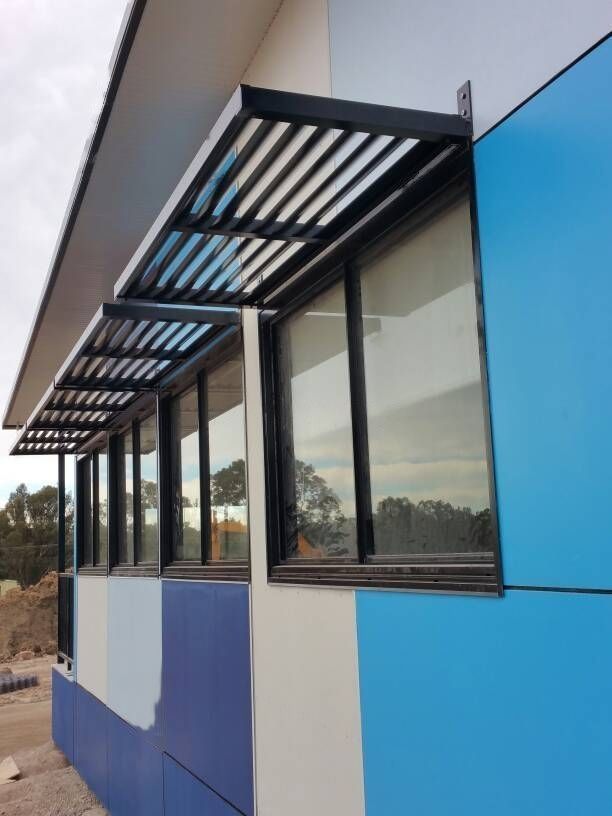Steel Window Awnings - Custom Sizes and Shapes - Made in Canada - Model # WA887-Taimco