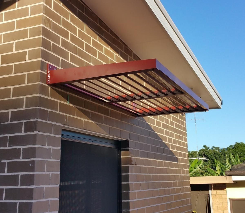 Steel Window Awnings - Custom Sizes and Shapes - Made in Canada - Model # WA887-Taimco