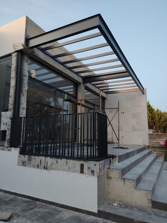 Steel Window Awnings - Custome Sizes and Shapes - Made in Canada - Model # WA888-Taimco