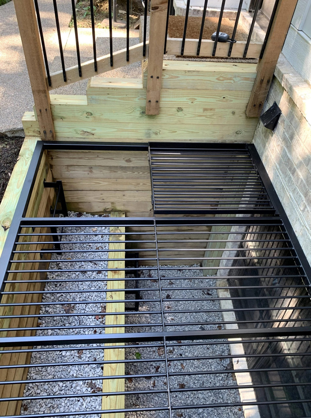 Steel Window Well Bar Grates | Powder Coated Steel | Rigid Grate Cover | Made in Canada - Model # WWC891-Taimco