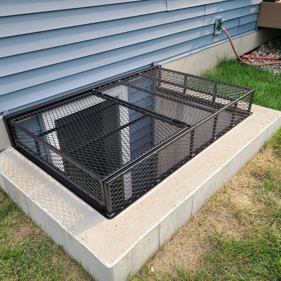 Steel Window Well Grates Box | Rust Free Powder Coated Steel | Rigid Grate Box Well Cover | Made in Canada - Model # WWC887-Taimco