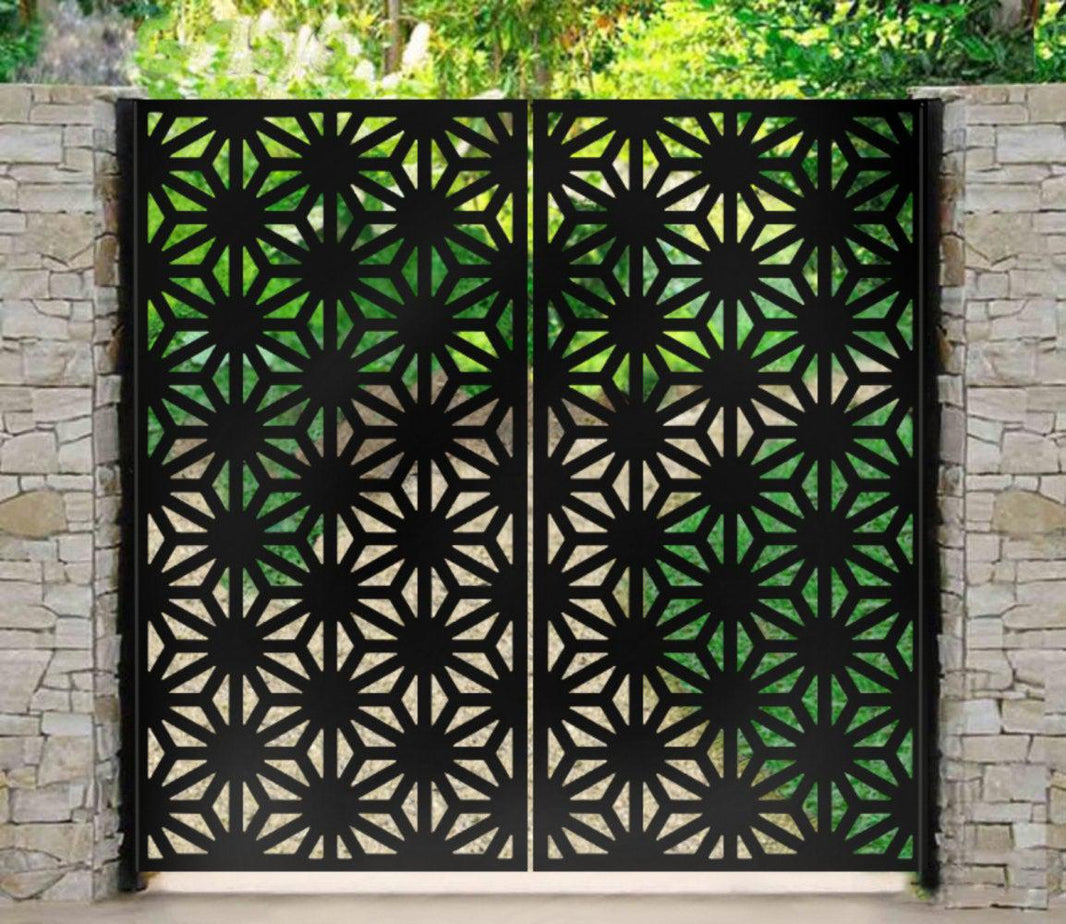 Stellar Radiance Metal Garden Gate | Model # 303-Taimco