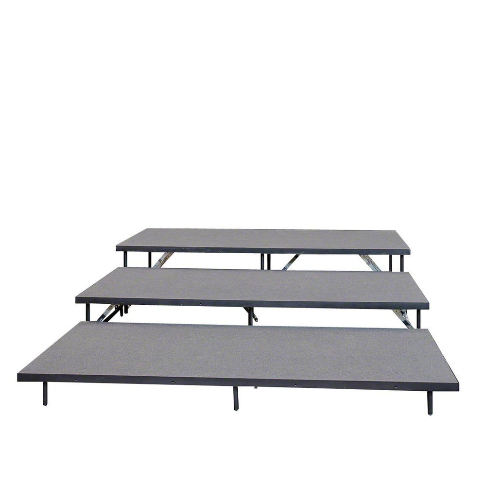 Straight Seated Riser System 3 Tier - 24' Long Model SSRS324-Taimco