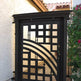Stunning Square Box Design Metal Gate | Custom Fabrication Metal Garden Gate | Made in Canada – Model # 307-Taimco