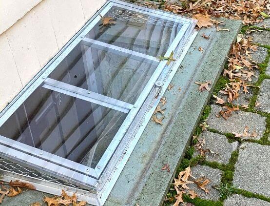 Super Slant Window Well Cover - Rust Free Aluminum - Model # WWC880-Taimco