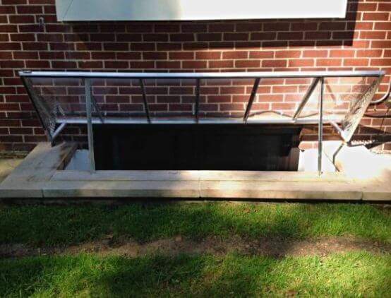 Super Slant Window Well Cover - Rust Free Aluminum - Model # WWC880-Taimco