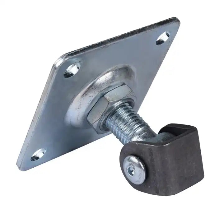 Swing Gate Hinge With Square Mounting Plate | Model # EHS ( Pack of 100 )-Taimco