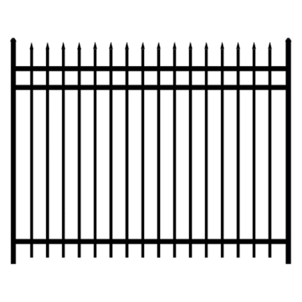 Traditional Spartan Style Steel Fence Panel – Model # FP967-Taimco