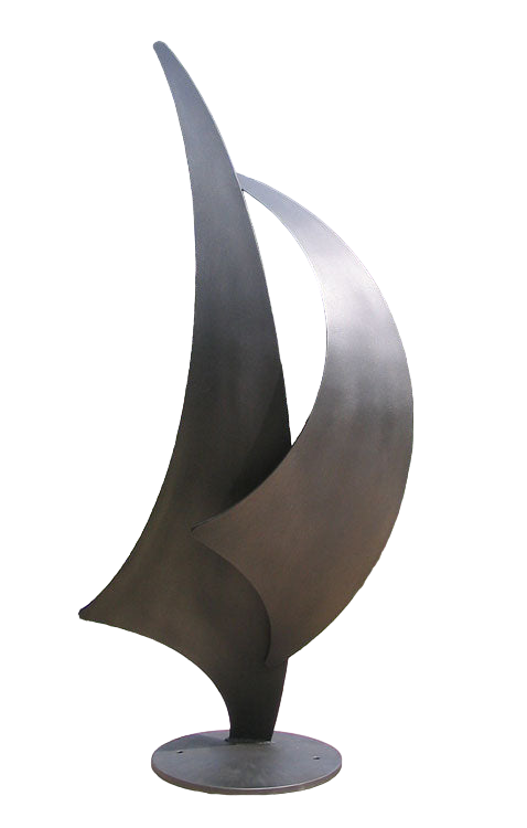 Two Sail Sculpture - Metal Art Decorative Garden Work - Model # MA1193