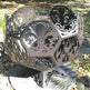 Unique Custom Design Portable Outdoor Fire Pit | Heavy Duty High Heat Black Steel Fire Pit Bowl | Made in Canada – Model # WBFP663-Taimco