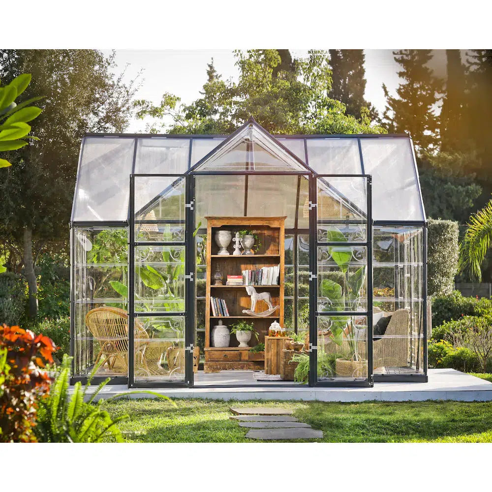 Victorian-Style Conservatory Solarium House - Garden House – Model # SUNR4357-Taimco