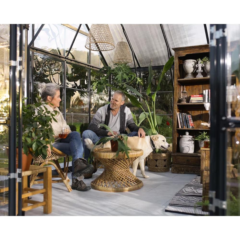 Victorian-Style Conservatory Solarium House - Garden House – Model # SUNR4357-Taimco