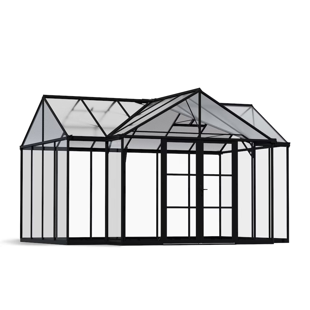 Victorian-Style Conservatory Solarium House - Garden House – Model # SUNR4357-Taimco