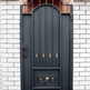 Visual Art Arched Head Metal Fence Entry Gate| Modern Fabrication Back Yard Gates| Made in Canada – Model # 844-Taimco