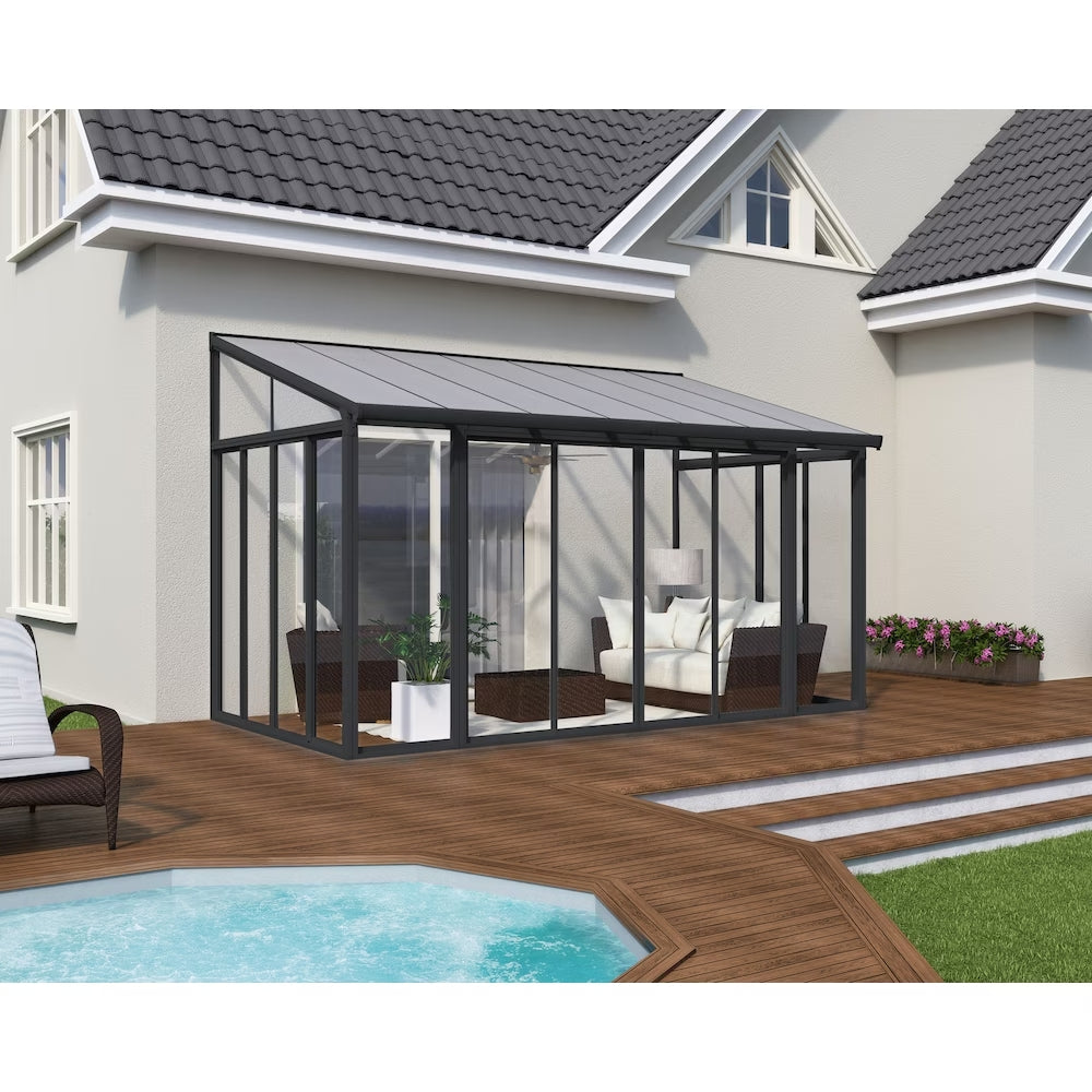 Wall Mounted Sunroom 10' X 14' - Model # SUNR4352-Taimco