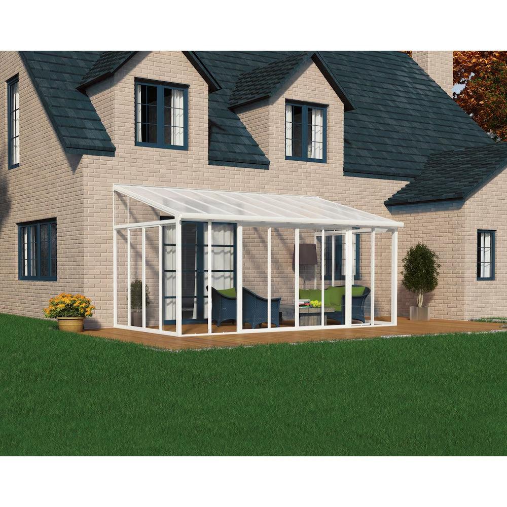 Wall Mounted Sunroom 10' X 18' - Model # SUNR4346-Taimco