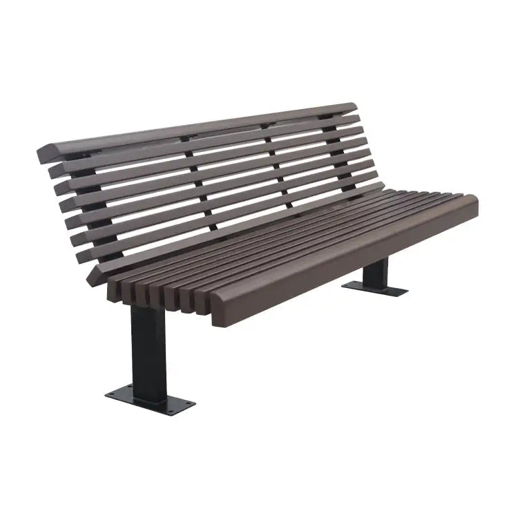 Wood Bench With Steel Tube Legs and Feet | Model MB207-Taimco