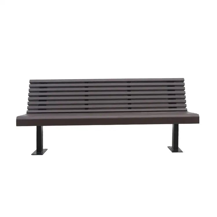 Wood Bench With Steel Tube Legs and Feet | Model MB207-Taimco