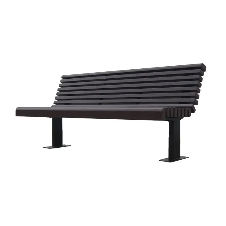 Wood Bench With Steel Tube Legs and Feet | Model MB207-Taimco