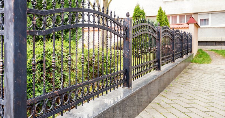 Ornamental Fence Panel - Wrought Iron Fence | Heavy Duty Metal Fence | Made in Canada – Model # FP920