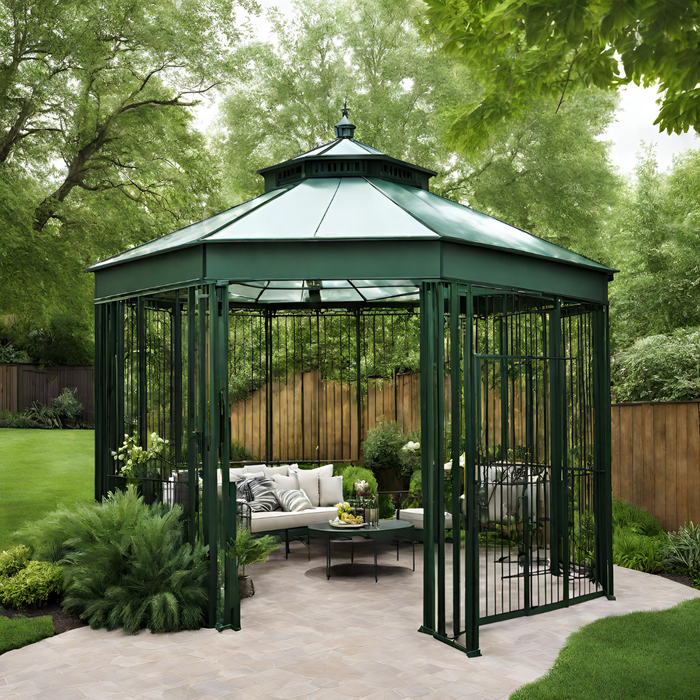 How To Decorate A Gazebo For Summer 2024? In a budget friendly way.