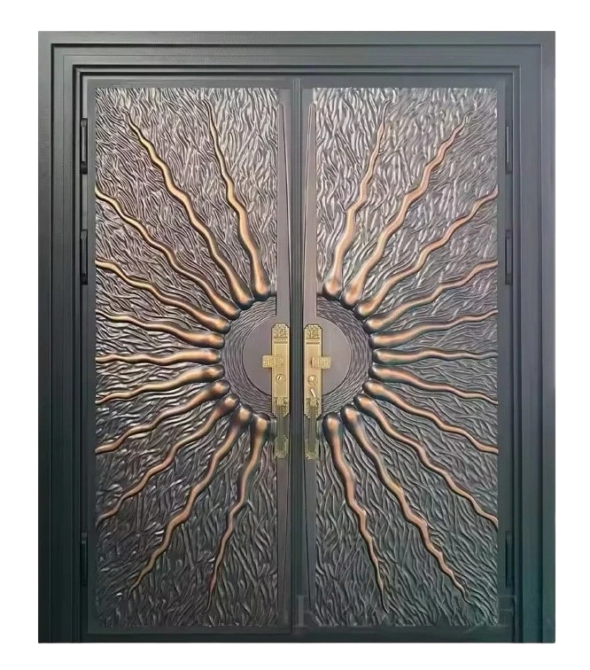 Handcrafted Skin Metal Doors