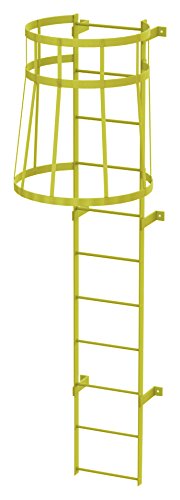 Standard  Fixed Steel Ladders with Cage Model # SL1522